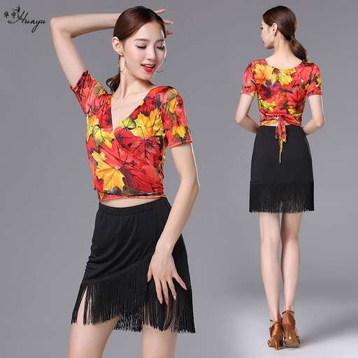 garment in red and yellow