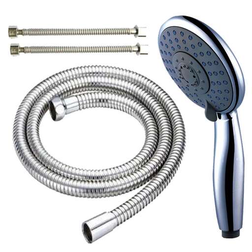 a coiled cord is held in place by a hair dryer.