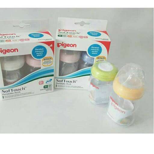 a couple of baby products that are on a table.