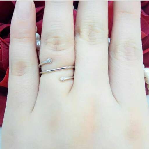 a couple of rings for the bride