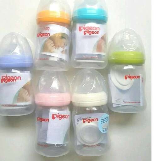 a group of plastic containers with different colored items.