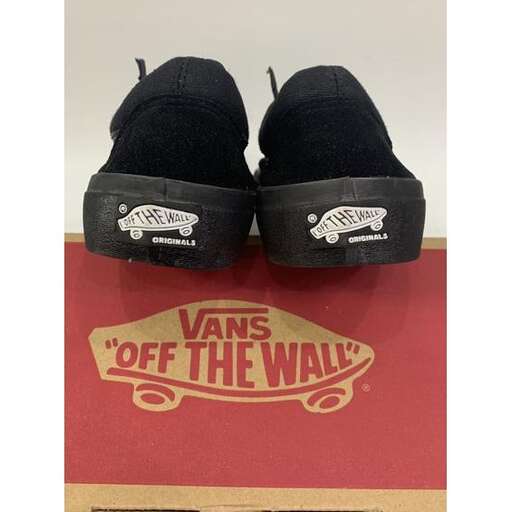 vans off the wall in black