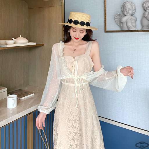 the dress is white in color