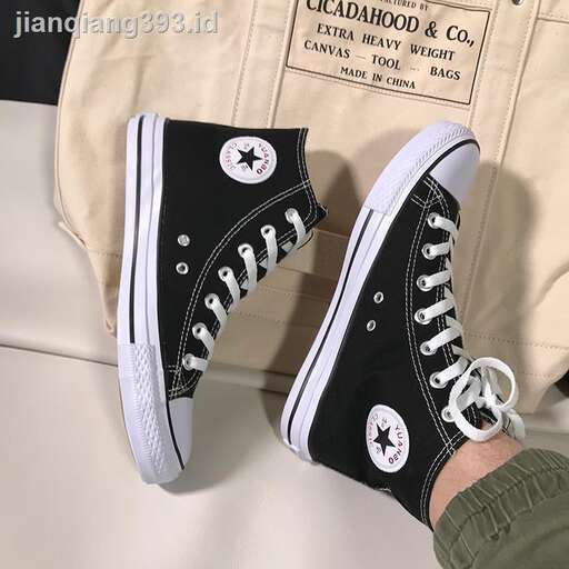 i love the black and white converse with the white laces.