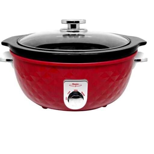 i'm not sure what this is but i like the red and black pan.