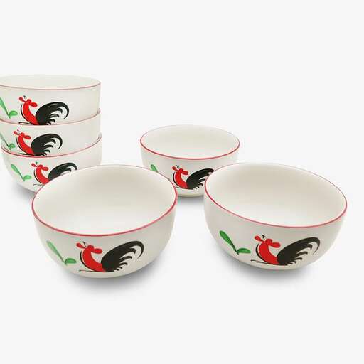 person - - a bowl with a design