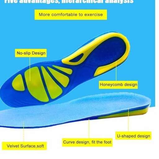 the design of the shoe is a visual representation of the design.