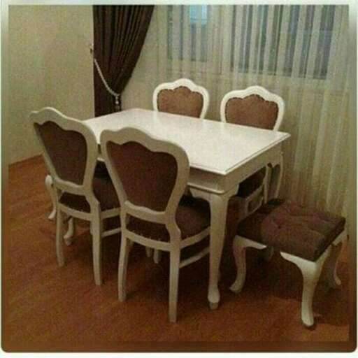 dining room table with chairs.