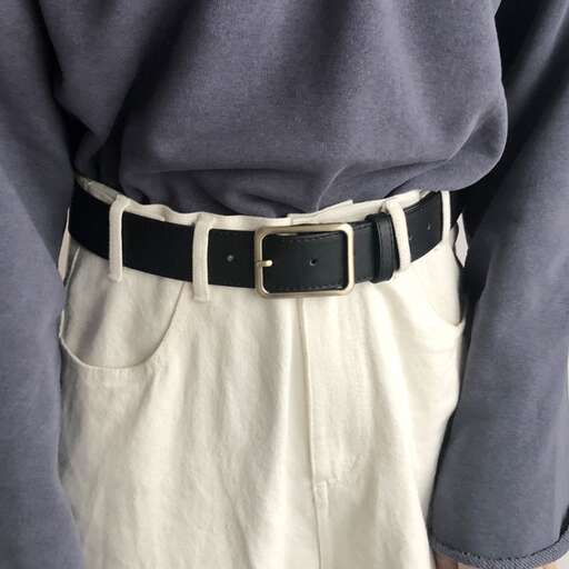 the belt is made from a belt.