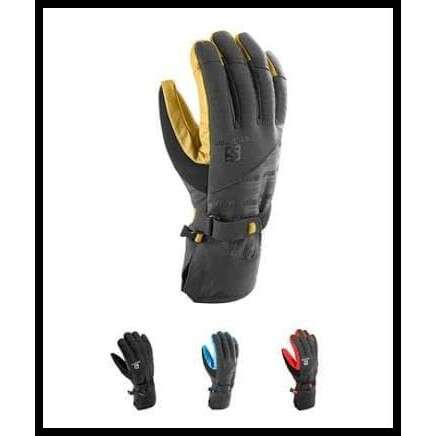 a glove with a glove on it and a glove on the side.