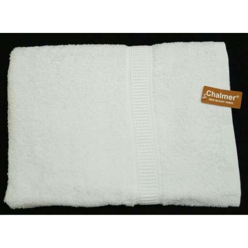 a large white towel with a white lining.