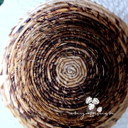 a basket in the kitchen