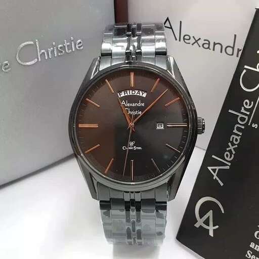a watch with a watch on the front.
