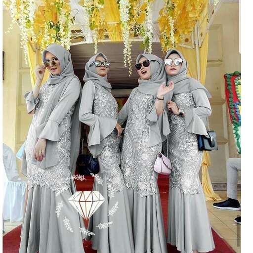 the brides in silver and gold