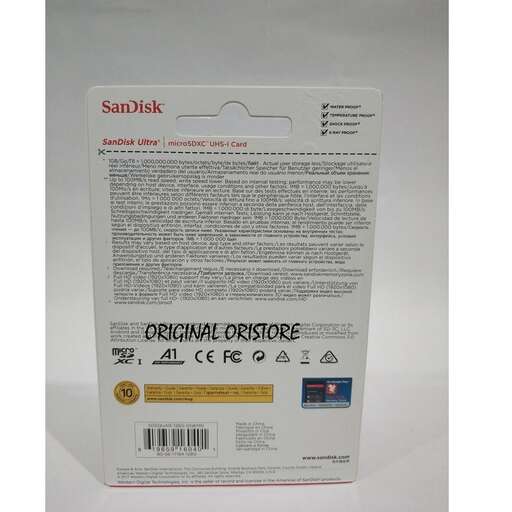 the back of the package