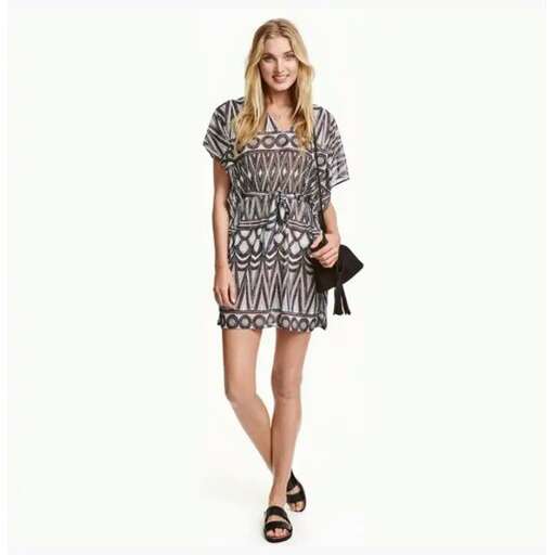 a dress with a clutch