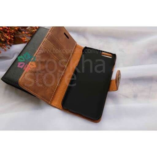 leather wallet with a leather cover