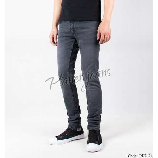 men's jeans with a black t - shirt