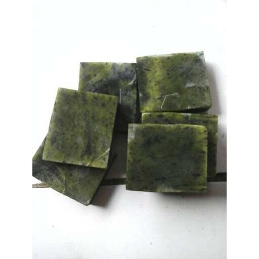 green stone in a box