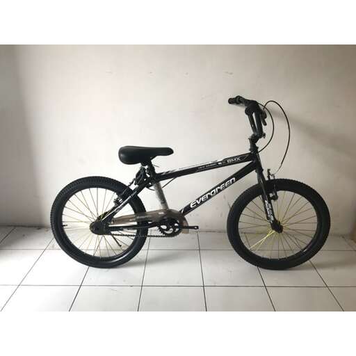 a bicycle with a front wheel and seat.