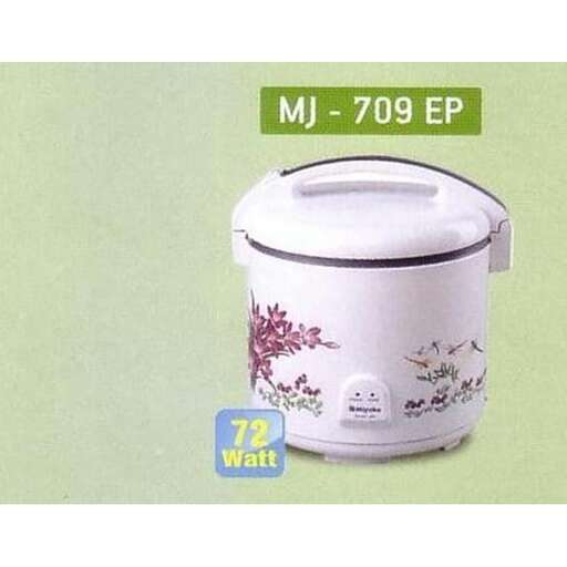a small white crock pot with a floral design on it.