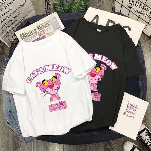a collection of t - shirts and jeans for sale.