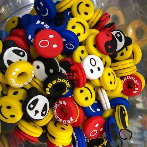 a pile of colorful buttons