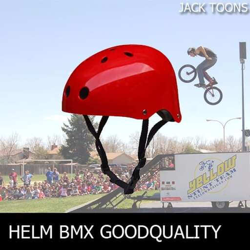 a man riding a bike in the air on a bike.