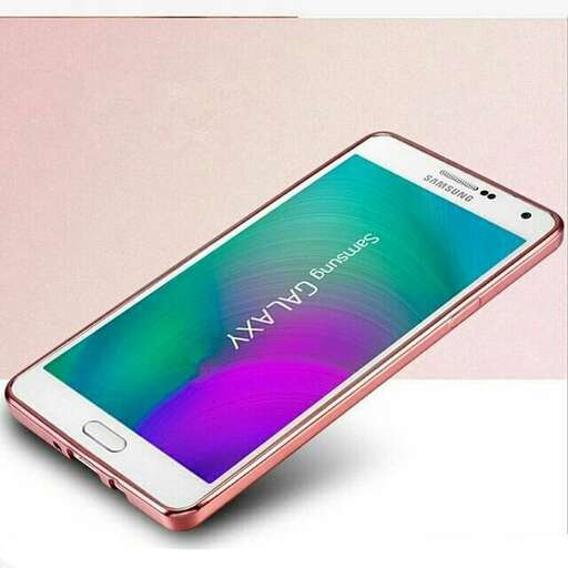 computer is a smartphone that is a smartphone with a pinkish color.