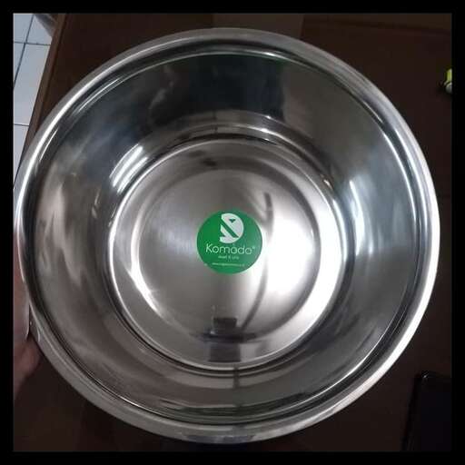 the bowl is empty and the sticker is the only thing you can do with.