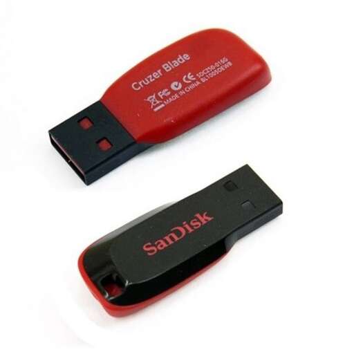 a red and black flip phone case with a black plastic opening.