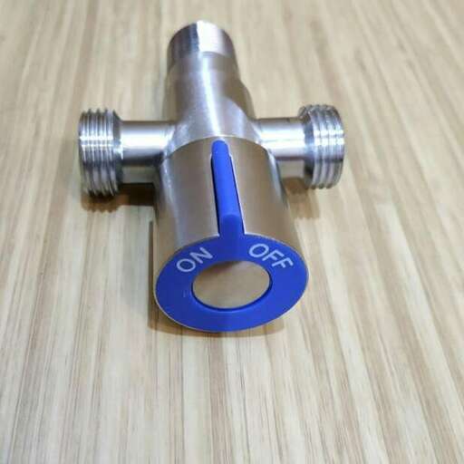 the new faucet in the shop.
