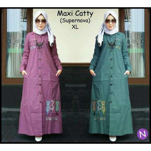 the same dress as the one in the middle.