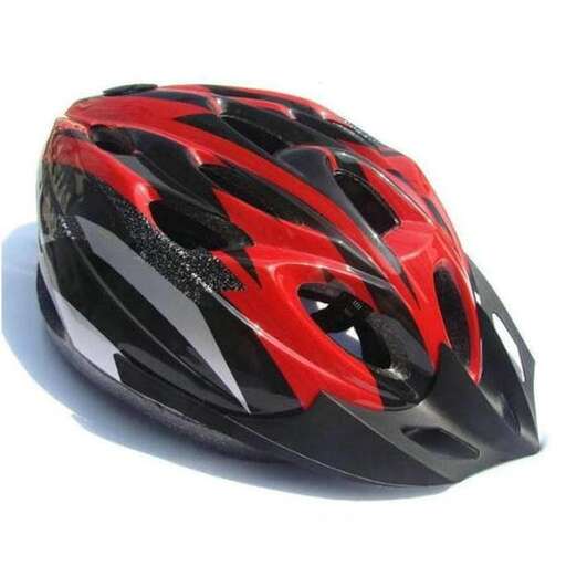 a helmet for the bicycle