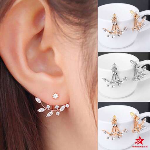 earrings for the bride who is wearing