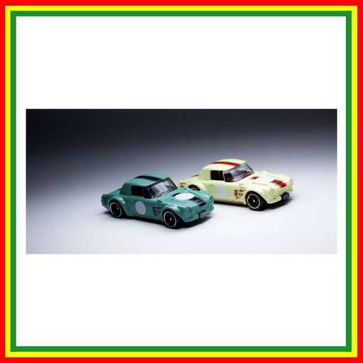 my new car and car in green