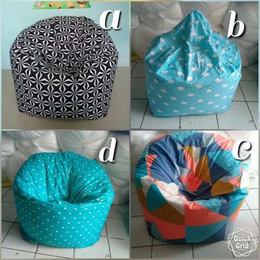 how to make a bean bag out of a bean bag
