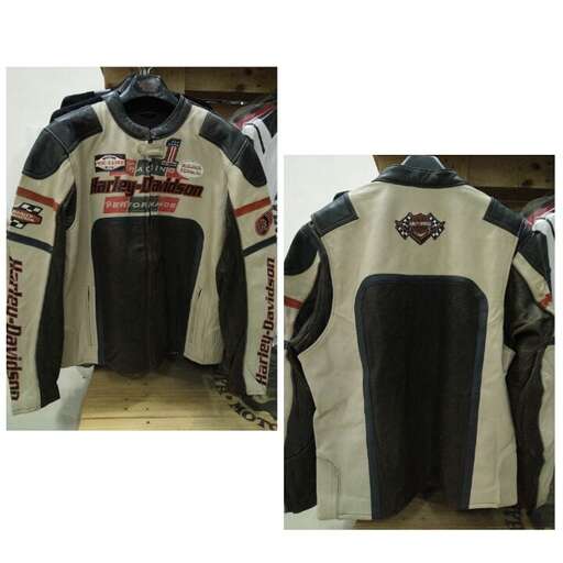 the new jacket in black and white.