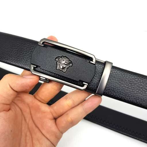 the case is made from leather and has a strap that can be used to carry on.