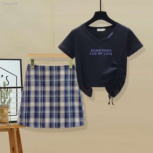 a black tee shirt with words on the front.