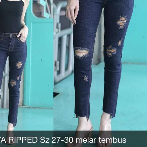 jeans with a high waist