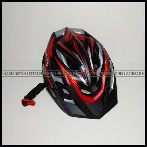 a helmet for the rider