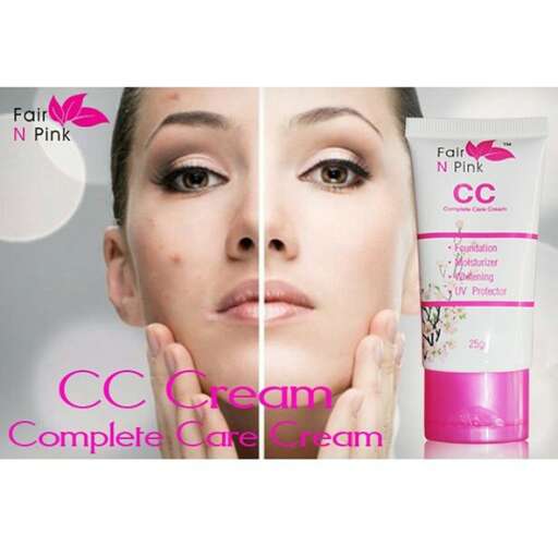 a set of products for a woman