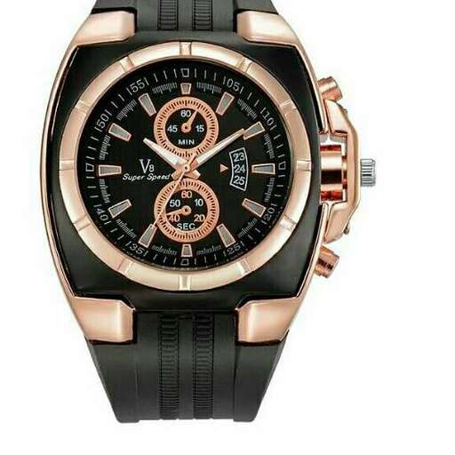 the watch is a classic in a modern style.