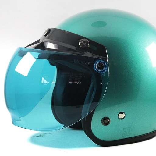 a helmet with a visor and a visor.