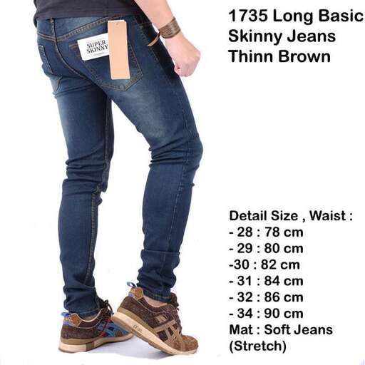 the size of a pair of jeans
