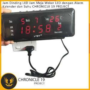 a digital clock with a digital time displayed.