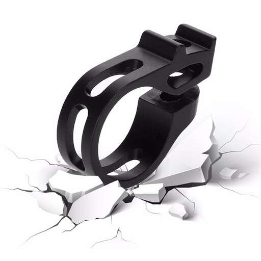 3d illustration of a ring with a hole in it