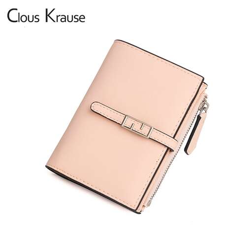 the wallet is a beautiful leather color that is perfect for a woman.