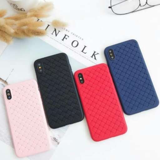 a smartphone with a cover